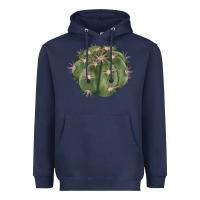 Navy eagle claws cactus Heavyweight Hoodie - LillyAllenDesigns