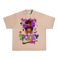 Burro Thick Thighs Spooky Vibes Urban Heavy Tee - texasbilliewilder