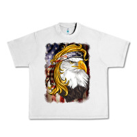 Lunar Rock american mullet   eagle Urban Heavy Tee - BarkalooDesign