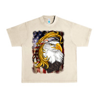 Sandshell american mullet   eagle Urban Heavy Tee - BarkalooDesign