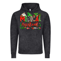 Vintage Black christmas medical assistant Vintage Hoodie - Zillion Design Studio