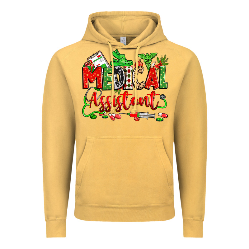 Christmas Medical Assistant Vintage Hoodie by Zillion Design Studio | Teevron