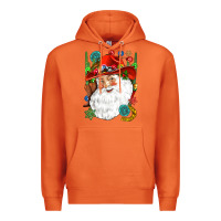 Carrot Cowboy Santa Premium Hoodie - NancyCooperArtShop