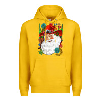 Lemon Cowboy Santa Premium Hoodie - NancyCooperArtShop