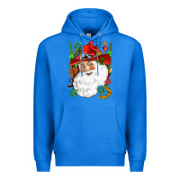 True Royal Cowboy Santa Premium Hoodie - NancyCooperArtShop