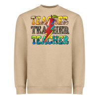 Teacher Teacher Heavyweight Sweatshirt | Teevron