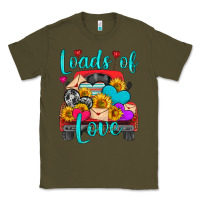 Army Green loads of love with truck Classic Tee - HRA Design Shop