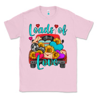 Bubblegum Pink loads of love with truck Classic Tee - HRA Design Shop