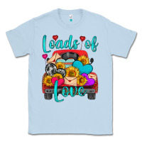 Dusty Blue loads of love with truck Classic Tee - HRA Design Shop