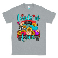 Heather Grey loads of love with truck Classic Tee - HRA Design Shop