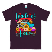 Plum loads of love with truck Classic Tee - HRA Design Shop