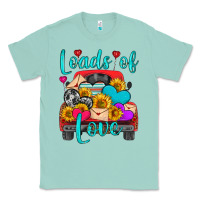 Seafoam loads of love with truck Classic Tee - HRA Design Shop