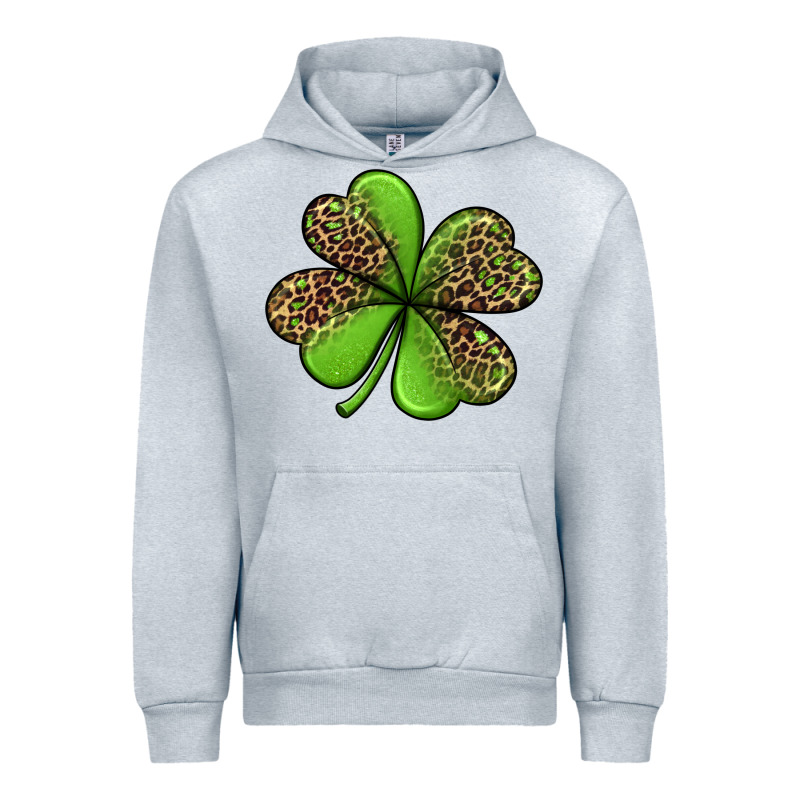 Leopard Shamrock Urban Hoodie by Jasminsmagicworld | Teevron