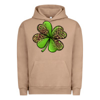 Pigment Burro leopard shamrock Urban Hoodie - Jasminsmagicworld