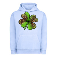 Pigment Grape Ice leopard shamrock Urban Hoodie - Jasminsmagicworld