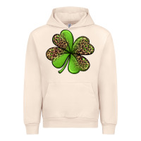 Sandshell leopard shamrock Urban Hoodie - Jasminsmagicworld