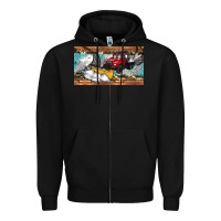 Black snow truck sippy cup Zipper Hoodie - Artiststas