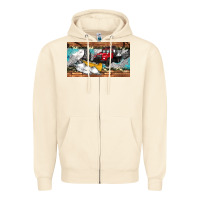 Sandshell snow truck sippy cup Zipper Hoodie - Artiststas