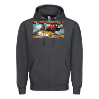 Smoke snow truck sippy cup Zipper Hoodie - Artiststas