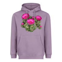 Lavender eagle claws cacti Heavyweight Hoodie - LillyAllenDesigns
