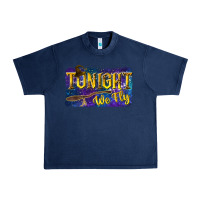 Navy Tonight We Fly Urban Heavy Tee - texasbilliewilder