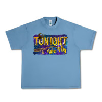 Pebble Blue Tonight We Fly Urban Heavy Tee - texasbilliewilder