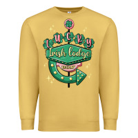 Antique Gold irish lodge vacant Premium Sweatshirt - MaliasSmallBusiness