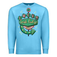 Ocean Blue irish lodge vacant Premium Sweatshirt - MaliasSmallBusiness