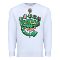 White irish lodge vacant Premium Sweatshirt - MaliasSmallBusiness