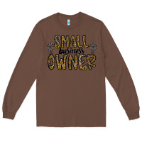 Chestnut small business owner Long Sleeve Tee - CowhideDigitalArt