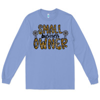 Colony Blue small business owner Long Sleeve Tee - CowhideDigitalArt