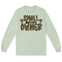 Matcha small business owner Long Sleeve Tee - CowhideDigitalArt