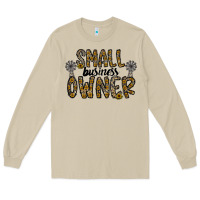 Mushroom small business owner Long Sleeve Tee - CowhideDigitalArt