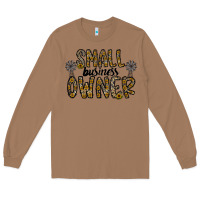 Toasted Coconut small business owner Long Sleeve Tee - CowhideDigitalArt