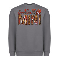 Storm football mini with leopard Heavyweight Sweatshirt - texasbilliewilder
