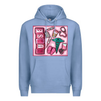 Colony Blue nurse Premium Hoodie - MaliasSmallBusiness