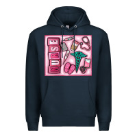 Navy nurse Premium Hoodie - MaliasSmallBusiness