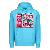 Ocean Blue nurse Premium Hoodie - MaliasSmallBusiness