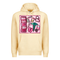 Pina Colada nurse Premium Hoodie - MaliasSmallBusiness
