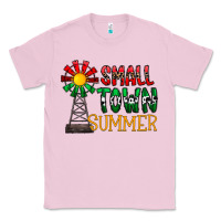 Bubblegum Pink small town summer Classic Tee - CowhideDigitalArt