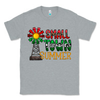 Heather Grey small town summer Classic Tee - CowhideDigitalArt