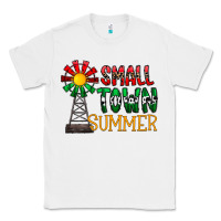 White small town summer Classic Tee - CowhideDigitalArt