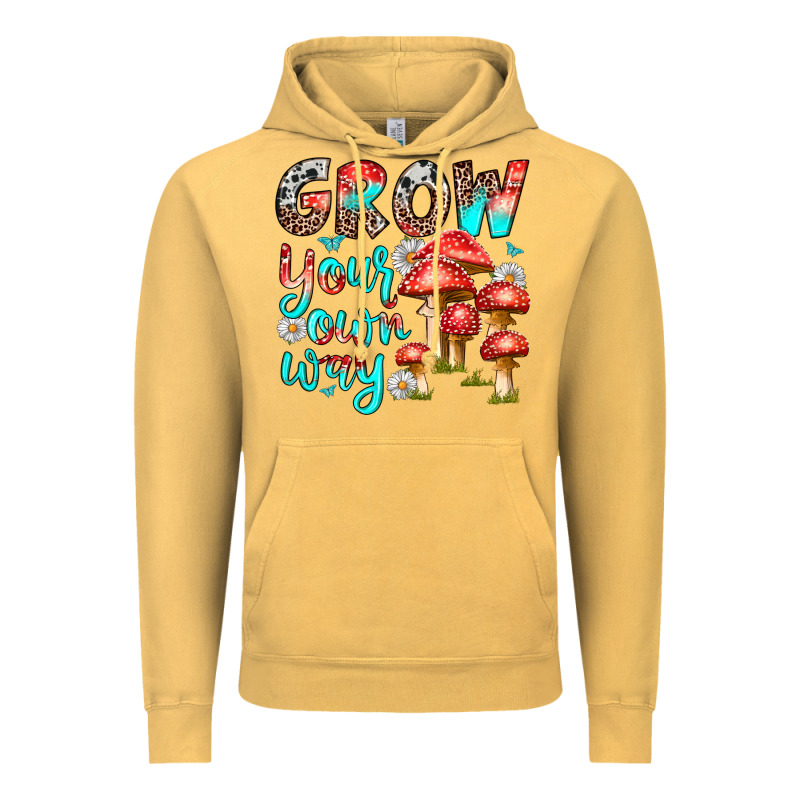 Grow Your Own Way Vintage Hoodie by texasbilliewilder | Teevron