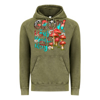 Vintage Olive grow your own way Vintage Hoodie - texasbilliewilder