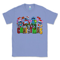 Colony Blue merry christmas stitch Classic Tee - AdoDesignShop