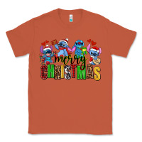 Copper merry christmas stitch Classic Tee - AdoDesignShop