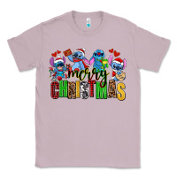 Lilac merry christmas stitch Classic Tee - AdoDesignShop