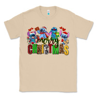 Mushroom merry christmas stitch Classic Tee - AdoDesignShop