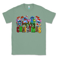 Sage merry christmas stitch Classic Tee - AdoDesignShop