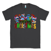 Smoke merry christmas stitch Classic Tee - AdoDesignShop